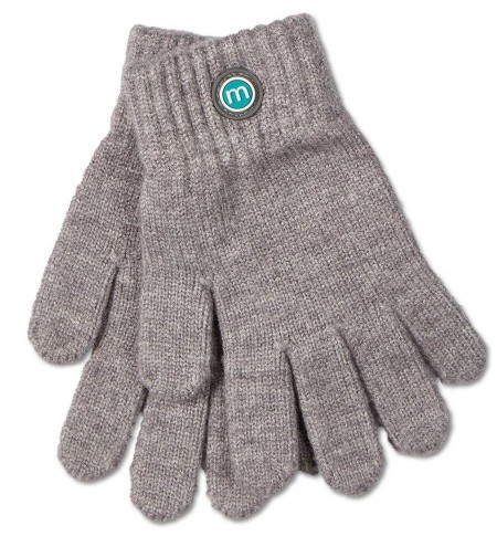 Basic Gloves Grey Heather 2-5Y
