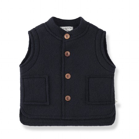 Belluno Vest Blue 3-6m