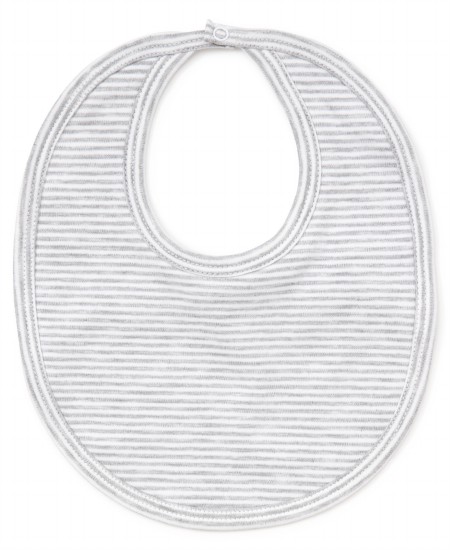 Bib Grey Stripe