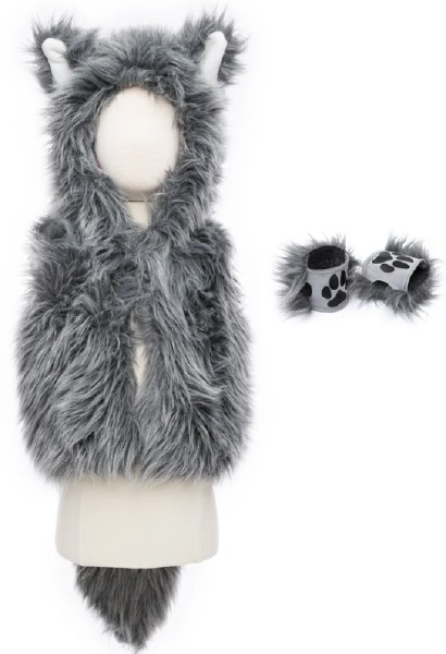 Big Bad Wolf Vest Set 3-4Y