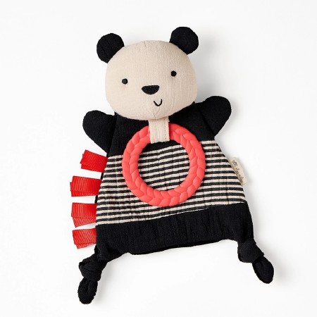 Bitzy Crinkle Panda Sensory Toy