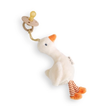 Bitzy Pal Pacifier &amp; Plush Goose