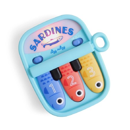 Bitzy Tunes Sardines Piano Toy