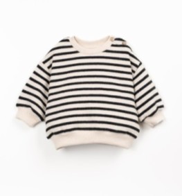 Black Stripe Sweatshirt 3-6m
