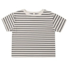 Boxy Tee Vintage Stripe 3-6m