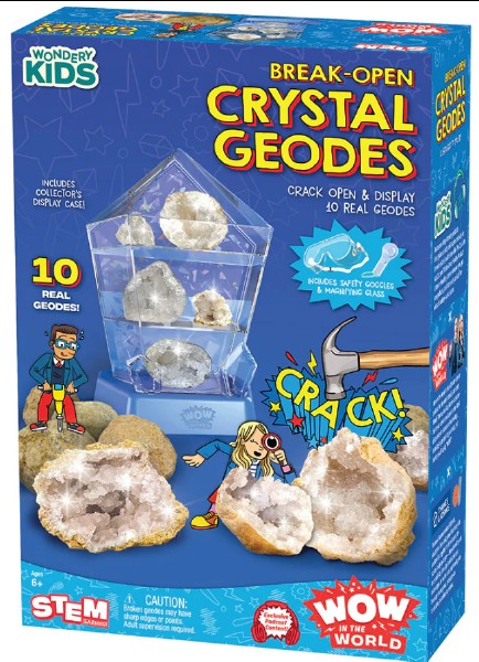 Break Open Crystal Geodes