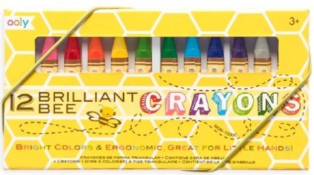 Brilliant Bee Crayons- 12pc