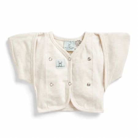 Butterfly Cardi Oatmeal 0-3m