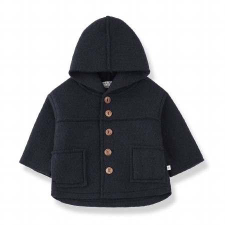 Calabria Hooded Jkt Blue 3-6m