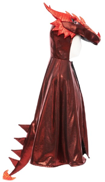 Cape Dragon Metallic Ruby 3-4Y