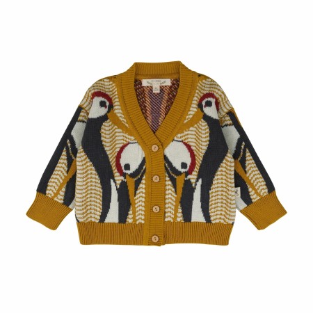 Cardigan Crane Multi 6-12m