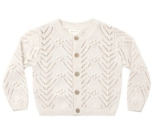 Cardigan Oatmeal 3-6m