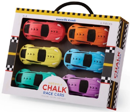 Sidewalk Chalk- Race Car