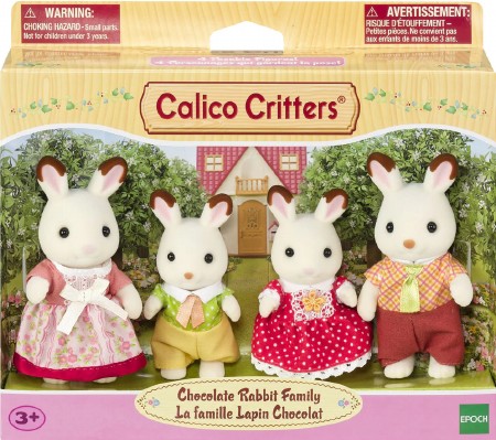 Chocolate Rabbit Family