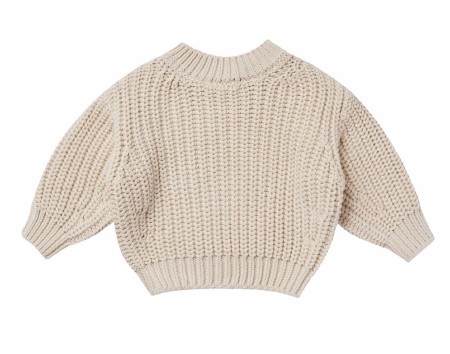 Chunky Sweater Natural 12-18m
