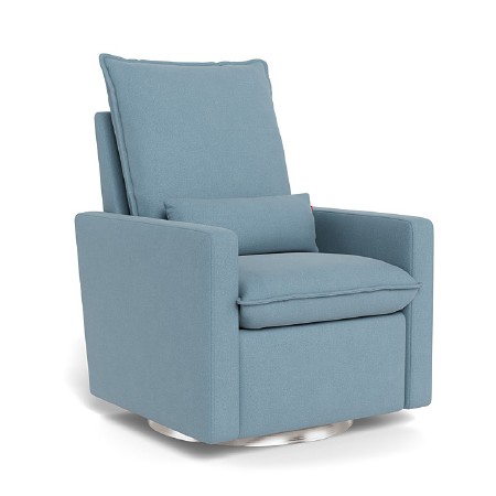 Cortina Recliner FrBlue Silver
