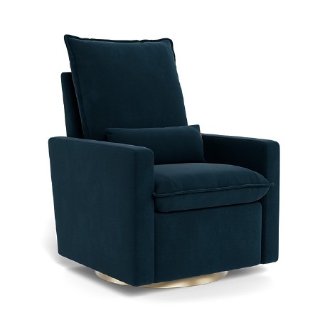 Cortina Recliner NavyVel Gold