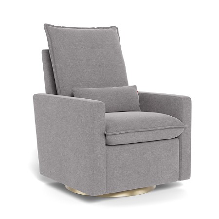 Cortina Recliner PebGrey Gold