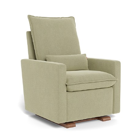 Cortina Recliner SageGr Walnut