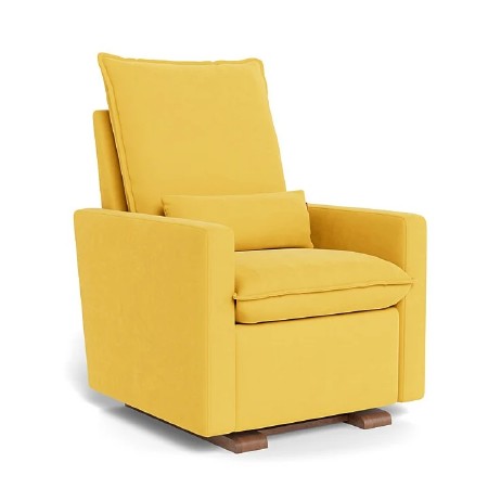 Cortina Recliner Yellow Walnut