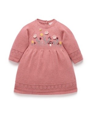 Cozy Knitted Dress 3-6m