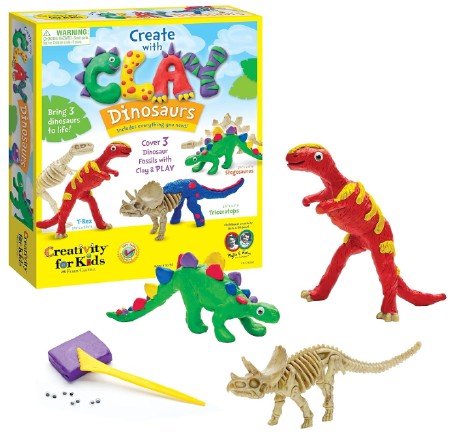 Create with Clay Dinosaurs