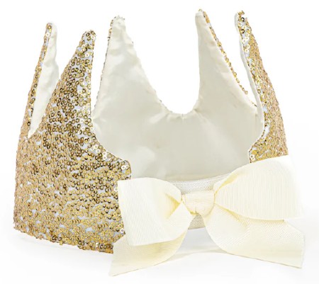 Crown Sequins in Gold