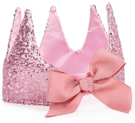 Crown Sequins in Pink