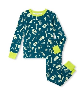 Dino Fossils Pajama Set 2Y