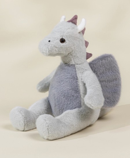 Grey Dragon Plush