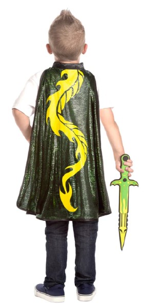 Dragon Cape &amp; Sword 3-8Y
