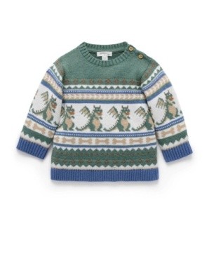 Dragon Fairisle Sweater 3-6m