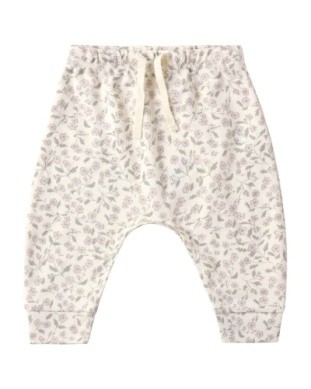 Drawstring Pant Floret 0-3m