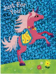ENC Foil  Pink Horse