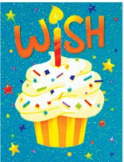 ENC Glitter Cupcake Wish