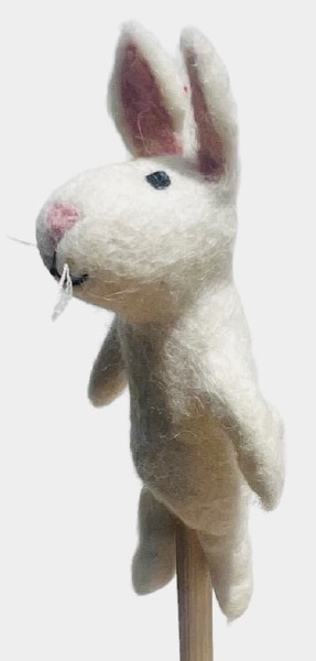 Felt Finger Puppet- Bunny