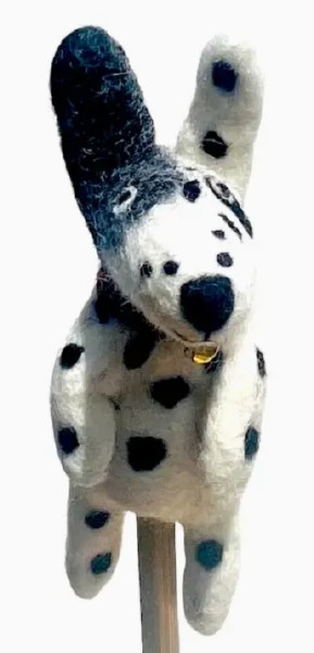 Felt Finger Puppet- Dog