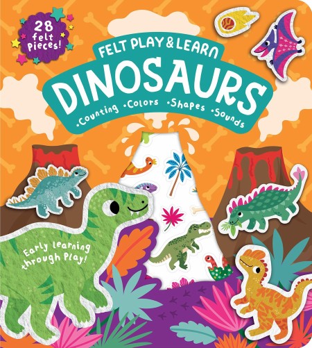 Felt Play &amp; Learn Dinosaurs
