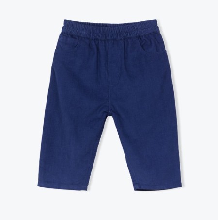 Fine Cord Pant Marine 3-6m