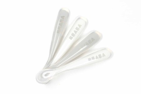 First Foods Spoon 4pk Cloud