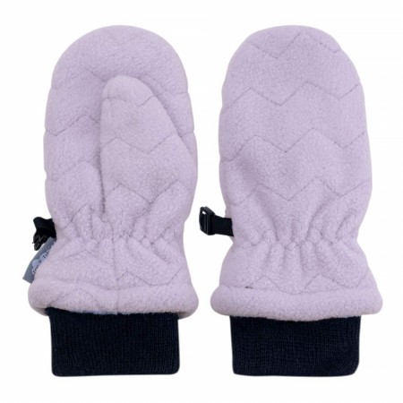 Fleece Mittens Lavender 3-9m