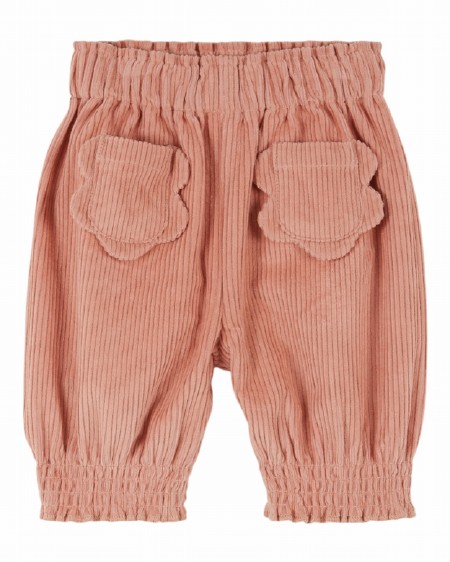 Fleur Pocket Pant Sakura 3-6m