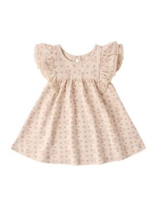 Flutter Dress Strawberry 3-6m