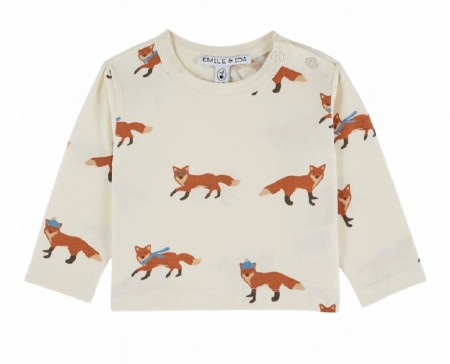 Fox Tee 3-6m