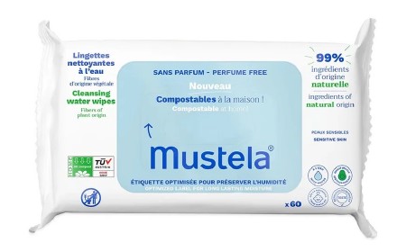 Fragrance-Free Wipes 60-Pack