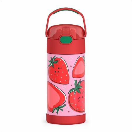 Funtainer Bottle Strawberry Smiles