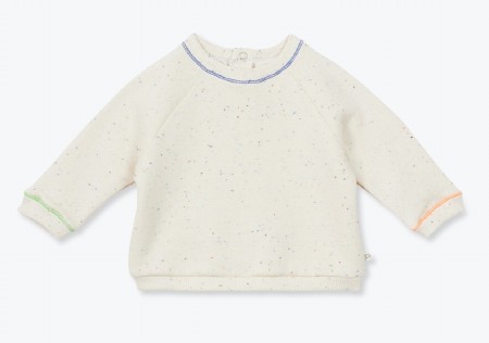 Gad Sweatshirt Ecru 6-12m