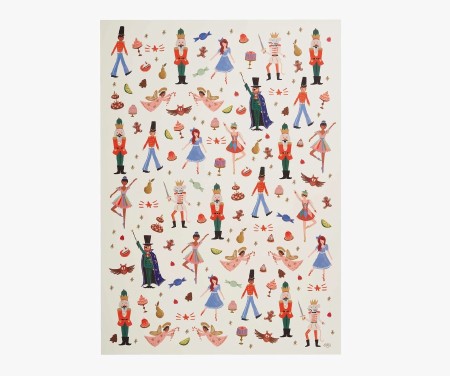 Gift Wrap Roll Sheets Nutcracker