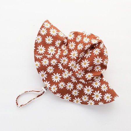 Ginger Daisy Sunhat 6-12m