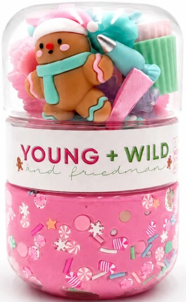 Grab &amp; Go Dough Jar- Gingerb